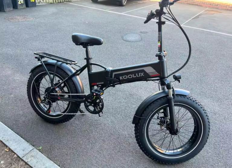 KOOLUX 750W Folding E-Bike - Perfect for Delivery