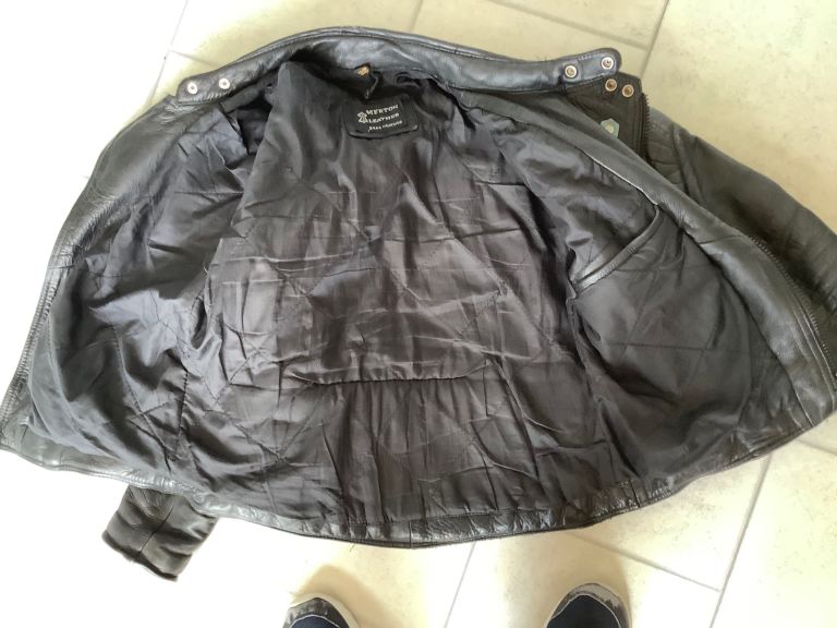 Motorcycle leather jacket 