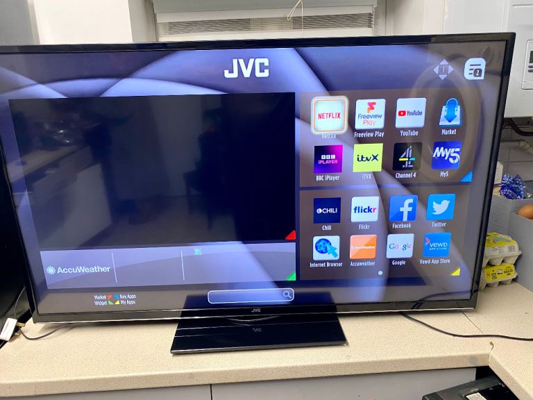 49 inch JVC 4K smart tv 