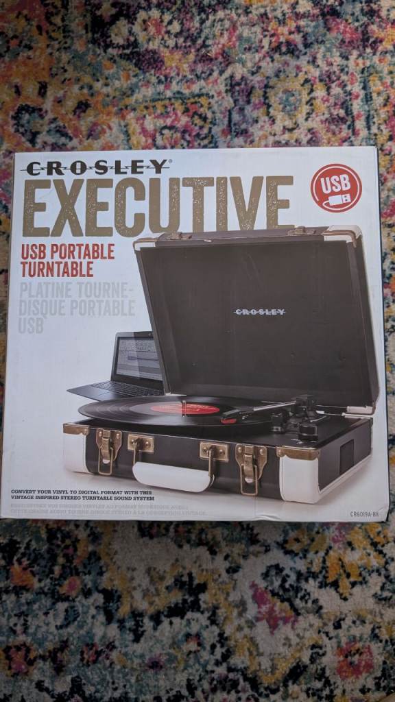Crosley turntable 