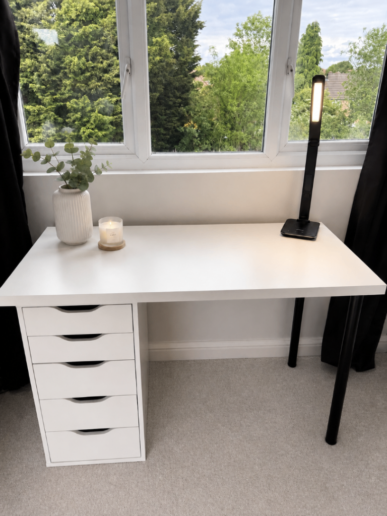 IKEA desk. 