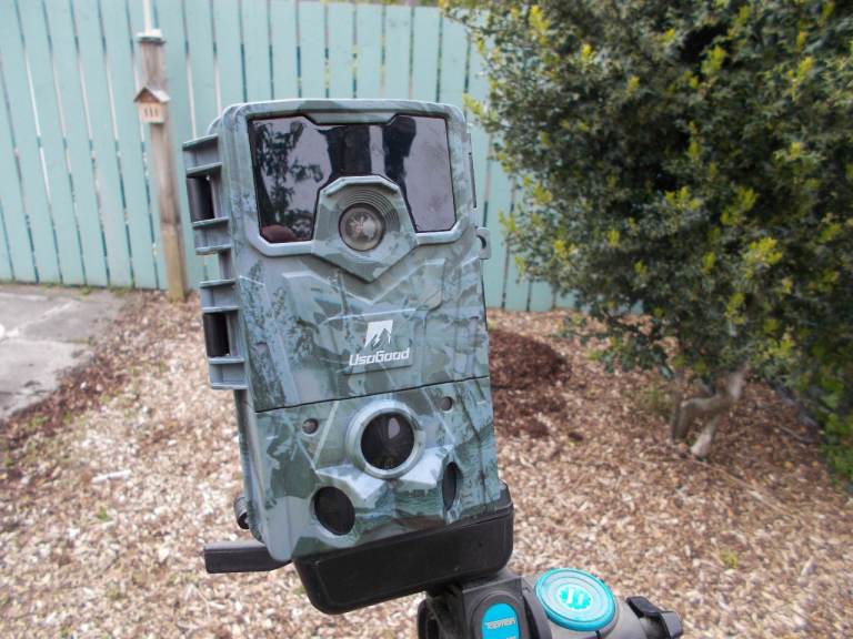 Usogood 4K wild life trail cam. TC 30 comes with user manual and 32gb card unboxed