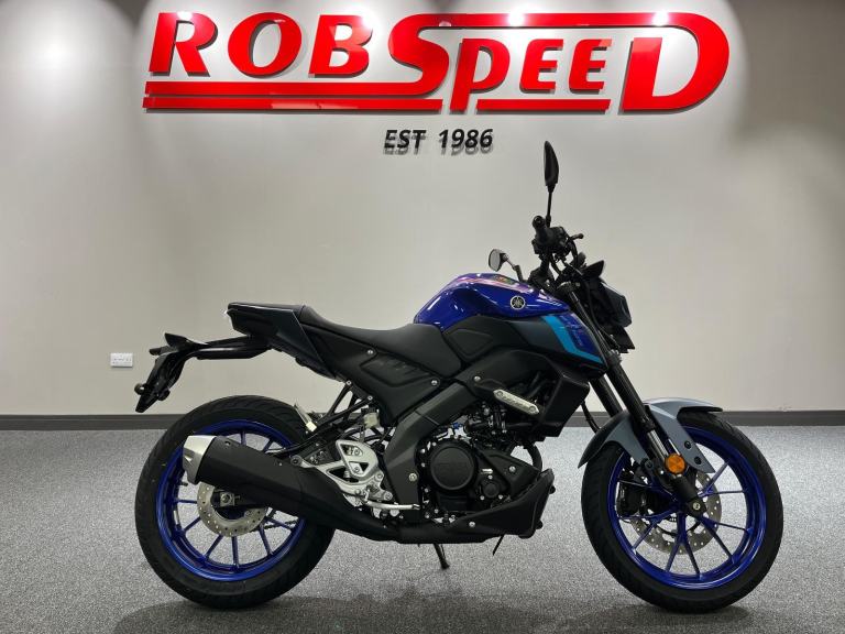 Yamaha MT125, blue 2026 model in stock