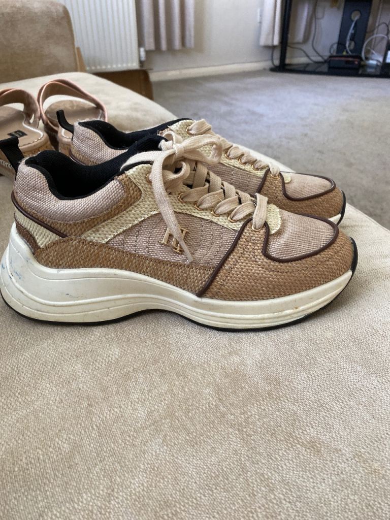 Women's Fashion Trainers – Pink/Beige, Good Condition