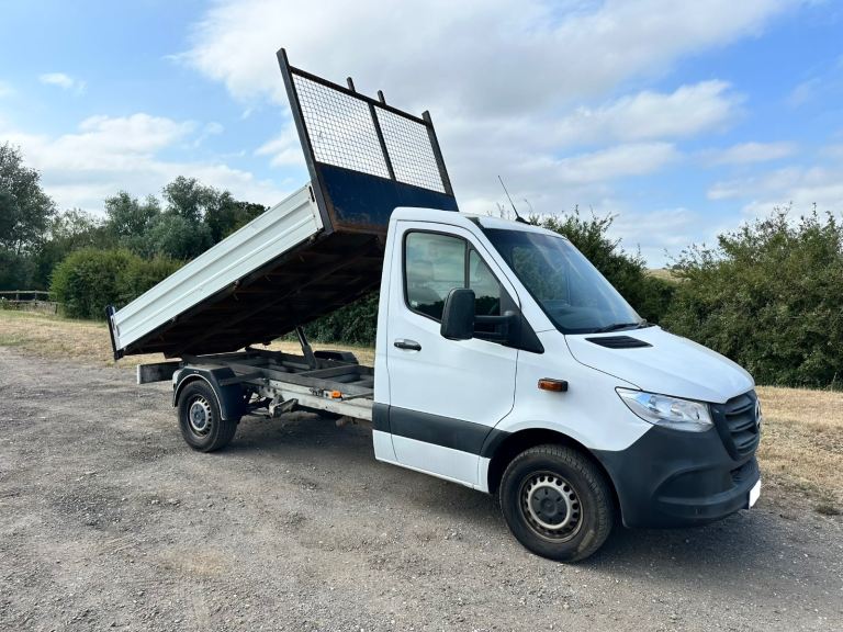 MERCEDES SPRINTER 314 CDI DIESEL 2019 19-REG TIPPER TRUCK ONLY 140,000 MILES FROM NEW
