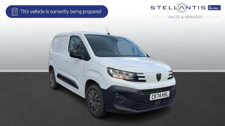 2024 Peugeot Partner 1.5 BlueHDi 130 Asphalt Van EAT8 PANEL VAN DIESEL Automatic