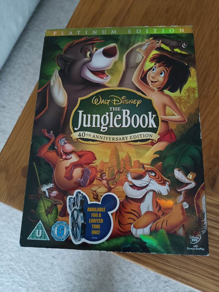 Jungle book DVD 