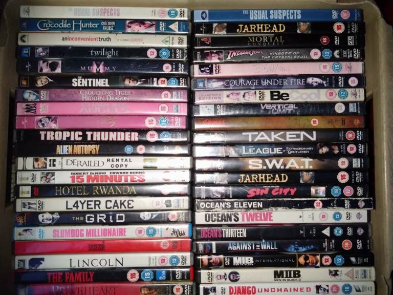 Approximately 40 dvds in good condition 