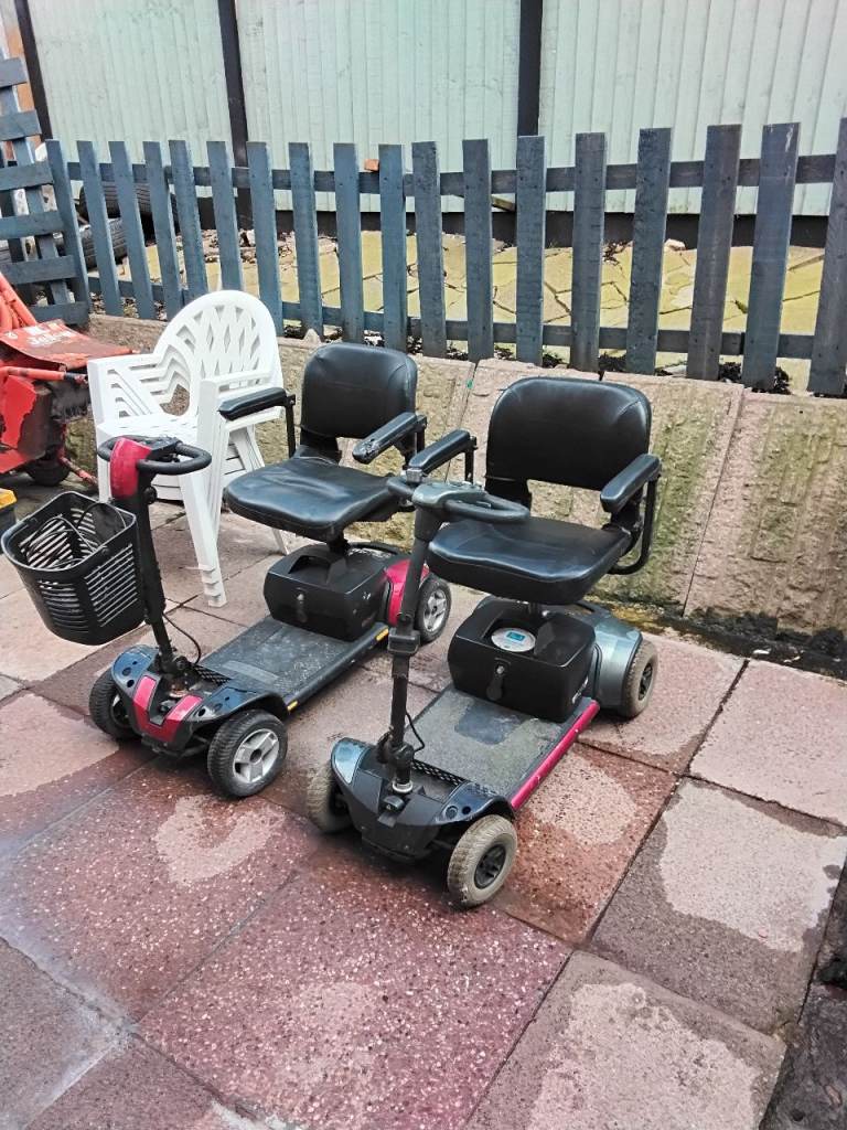 Two mobility scooters for sale 