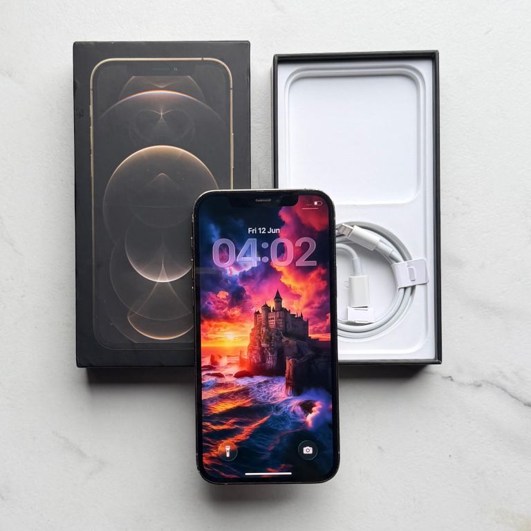 iPhone 12 Pro 128GB Unlocked (Good Condition) With Box & Charger