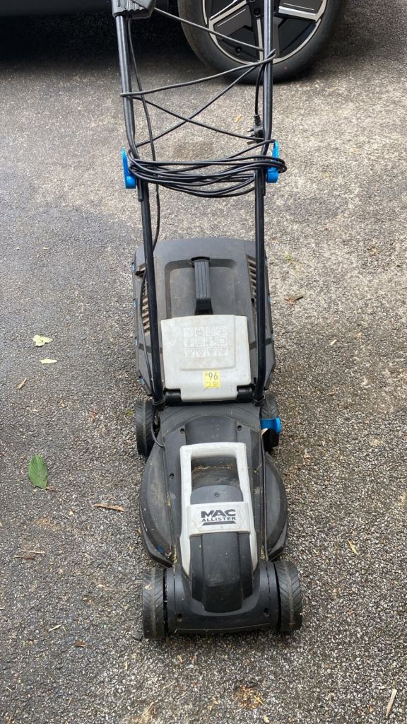 Mac Allister Electric Lawnmower – Good Condition, Ready to Use