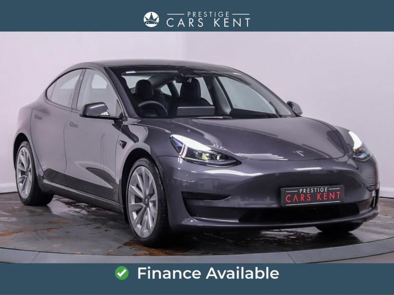 2022 Tesla Model 3 Standard Range Plus Saloon 4dr Electric Auto RWD (241 bhp) SALOON Electric Aut...
