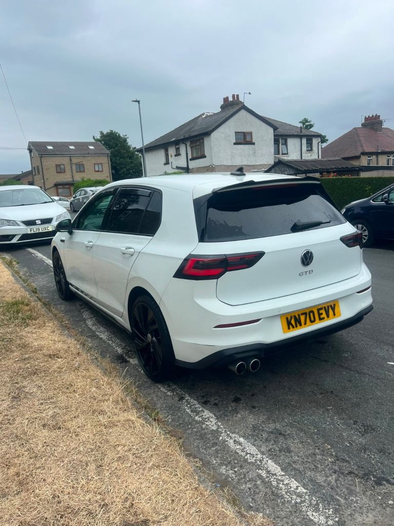 2020/70 vw golf mk8 2.0tdi auto 5dr white gti/gtd looks