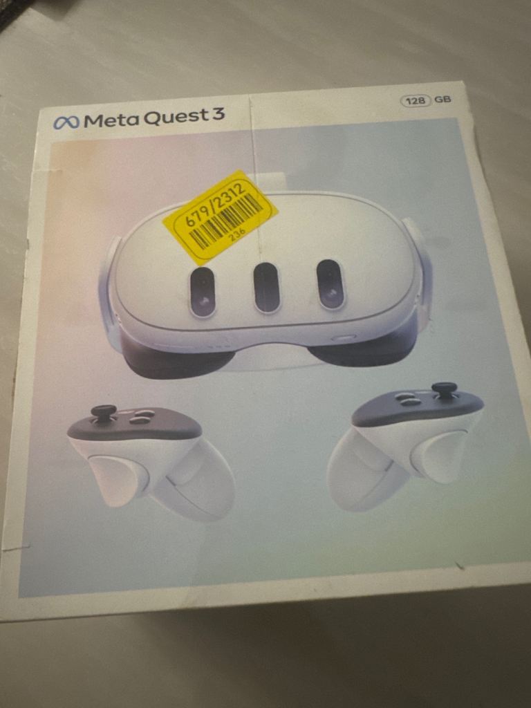 Meta Quest 3 128GB VR Headset – Brand New, Boxed