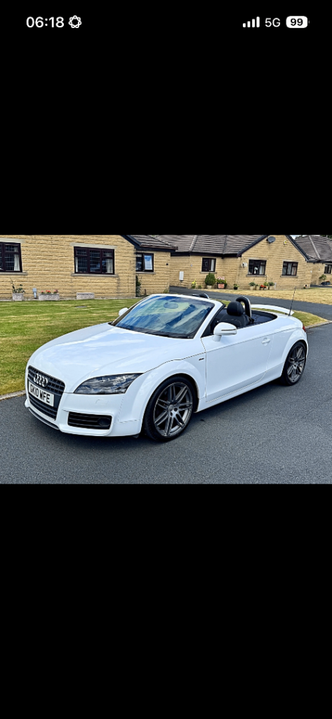 Audi, TT, Convertible, 2010, Manual, 1984 (cc), 2 doors