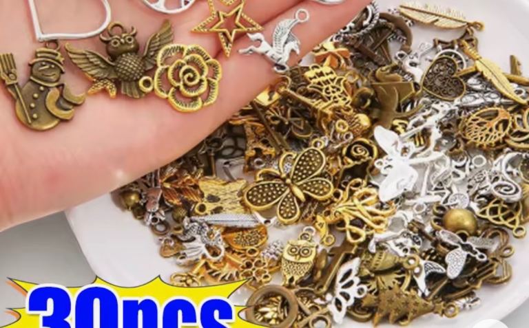 Gold necklace attachment 