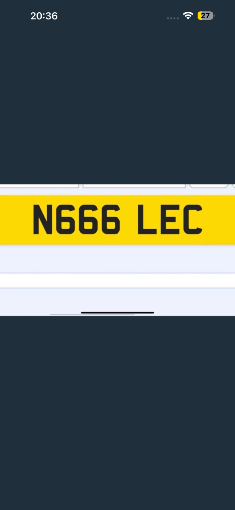 Private registration 