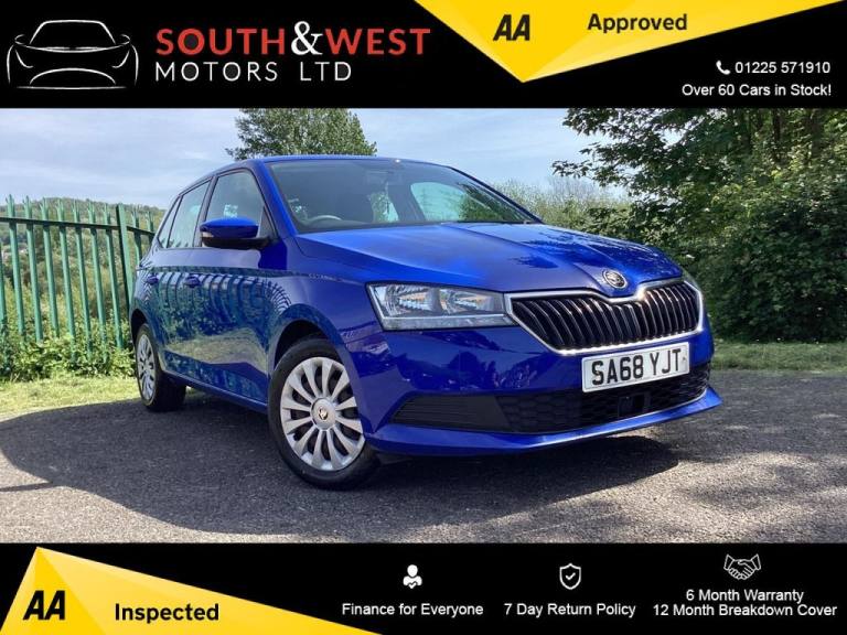2018 Skoda Fabia 1.0 S Hatchback 5dr Petrol Manual Euro 6 (s/s) (75 ps) Hatchback Petrol Manual