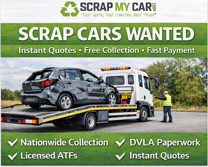 🚗 SCRAP CARS WANTED KIDDERMINSTER  | Top Prices Paid | Free Collection