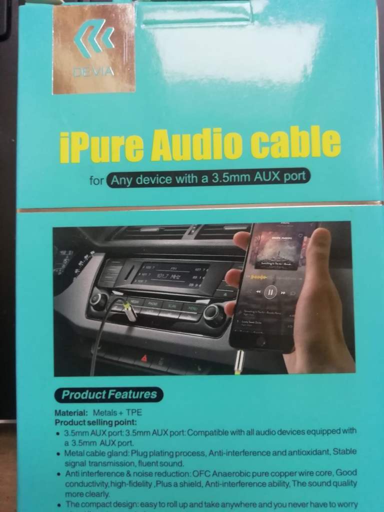 New in box Pure Audio Cable