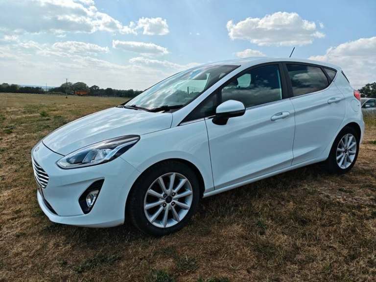 Ford Fiesta TITANIUM ulez compliant hpi all clear no categories white 5 door