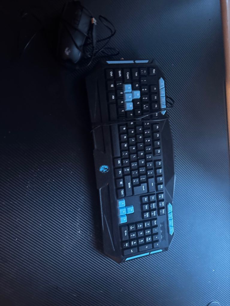 Gaming Keyboard and Mouse Bundle – Good Condition