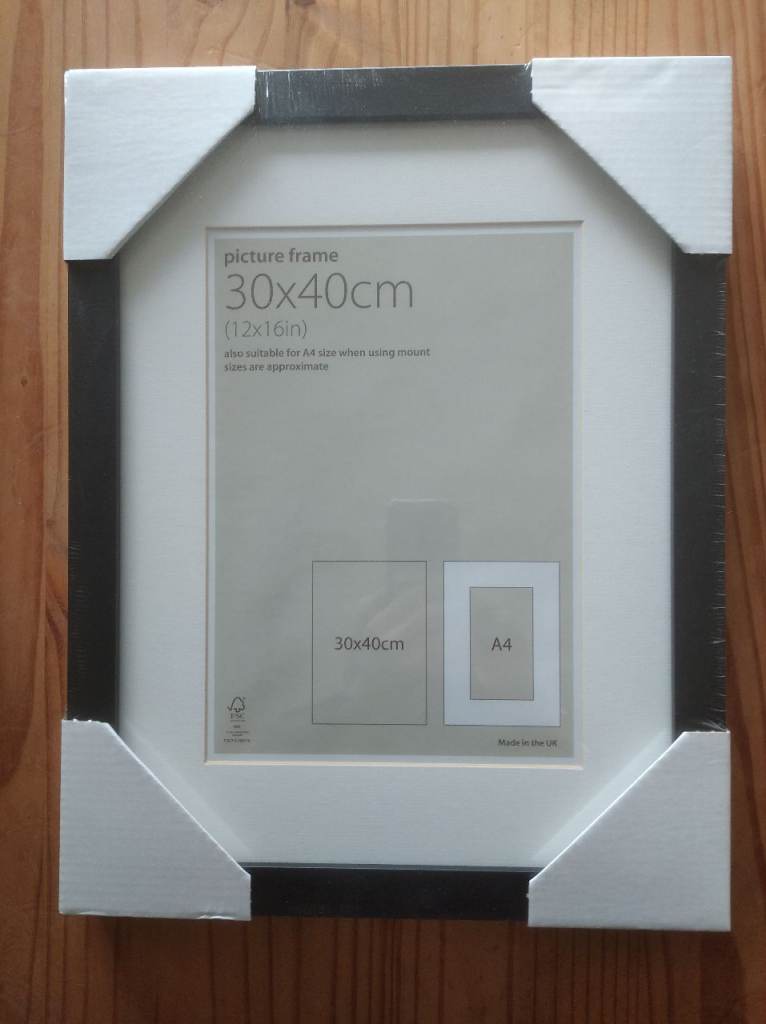 IKEA black 30x40 cm photo frame (NEW)