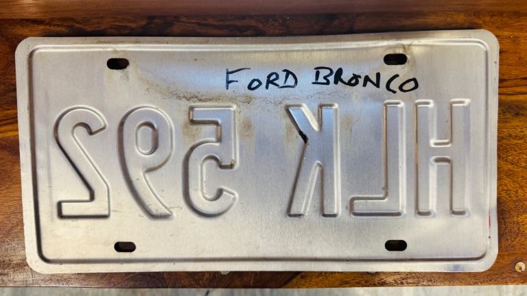 Authentic Texas number plate HULK Perfect Xmas Present 