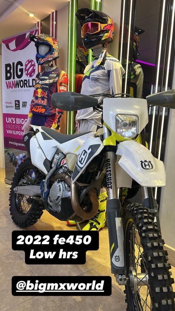 Husqvarna FE 450 2022 - Enduro - V5 Road Reg - Only 68 Hrs - Fully Serviced