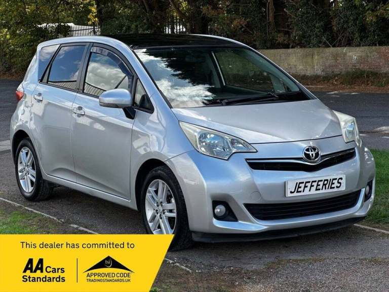 2012 61 TOYOTA VERSO S 1.33 DUAL VVT-I T SPIRIT MPV 5DR PETROL MANUAL EURO 5 (98