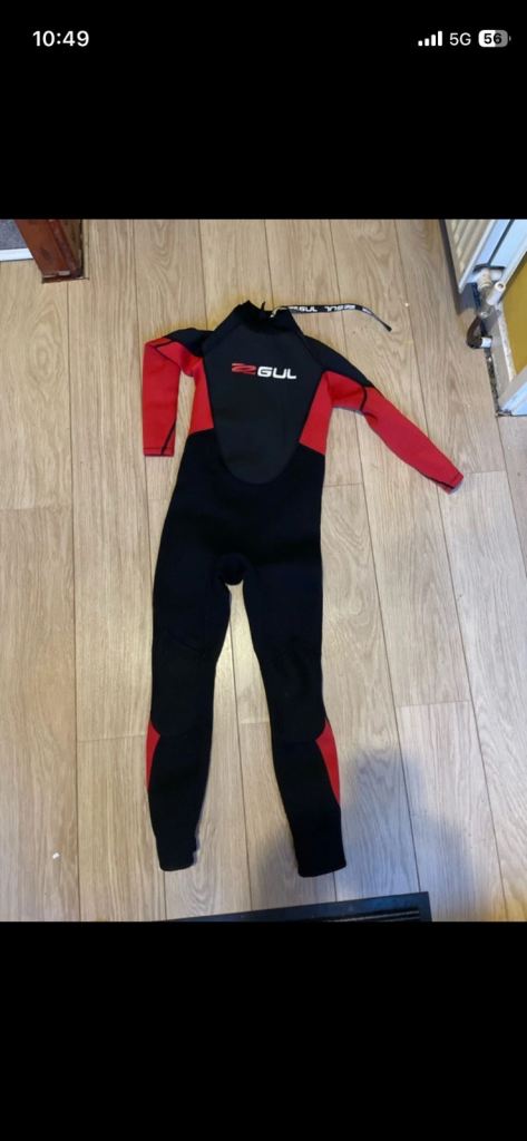 Gul wetsuit, age 9-10