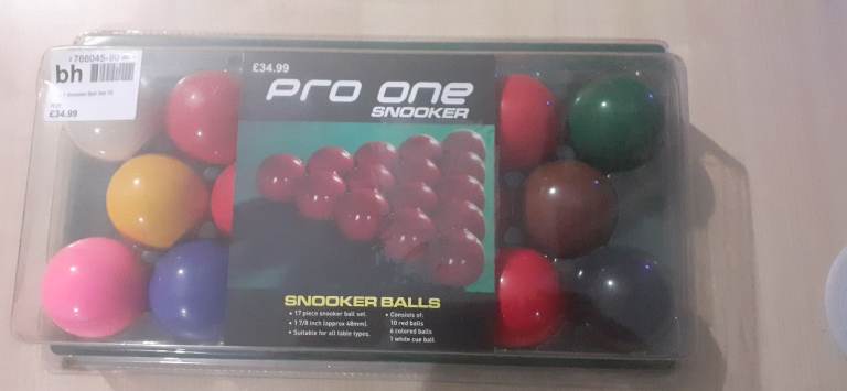 Snooker balls