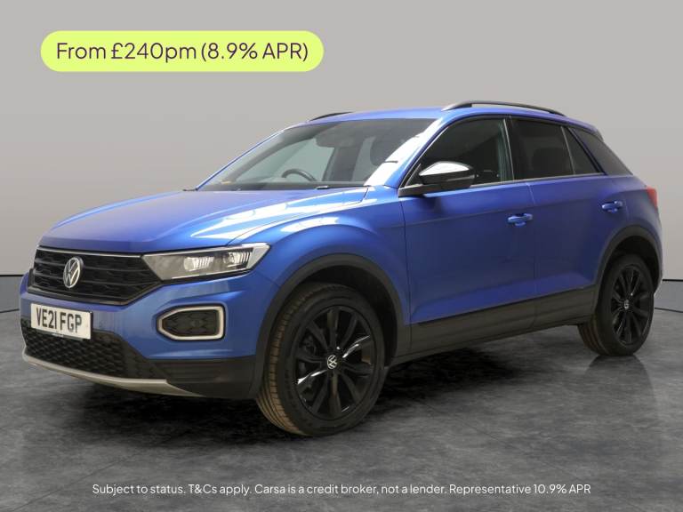 2021 Volkswagen T-Roc 1.5 TSI EVO Black Edition SUV 5dr Petrol DSG Euro 6 (s/s) (150 ps) - BLUETO...