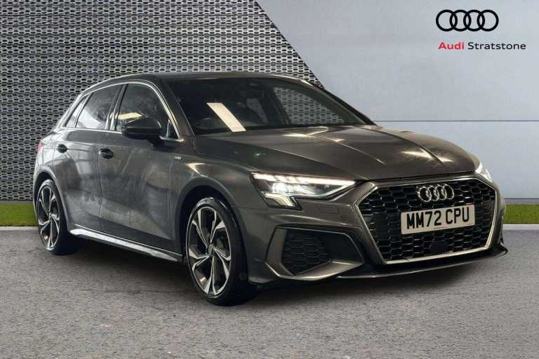 2022 Audi A3 30 TFSI S Line 5dr S Tronic Hatchback Petrol Automatic