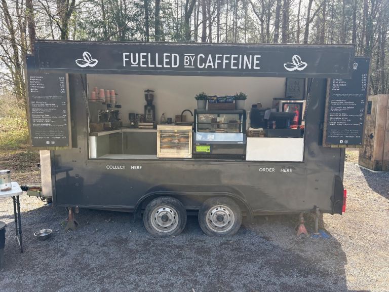 Coffee trailer fully equipped
