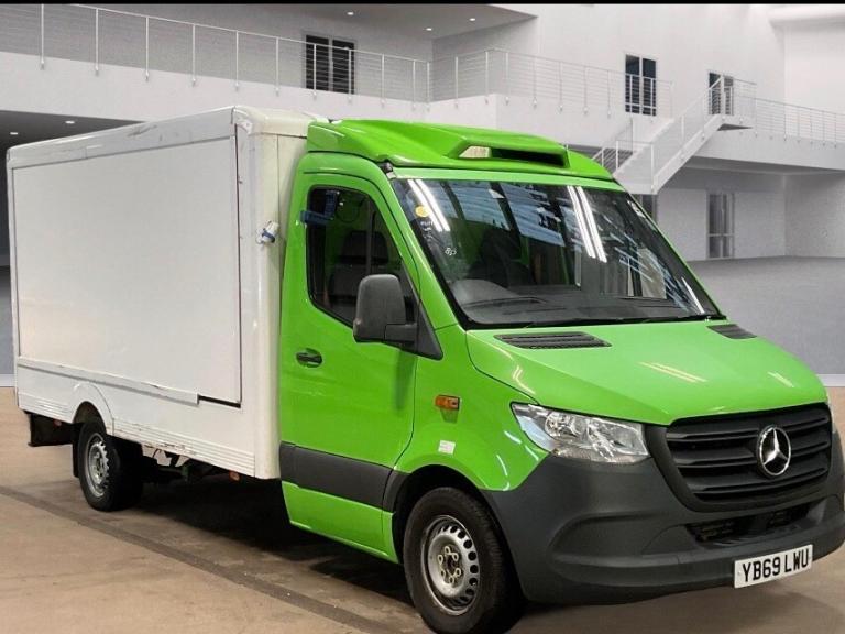 2019 Mercedes-Benz Sprinter 3.5t Automatic Transmission 9G-Tronic ULEZ Compliant 12M MOT Refriger...