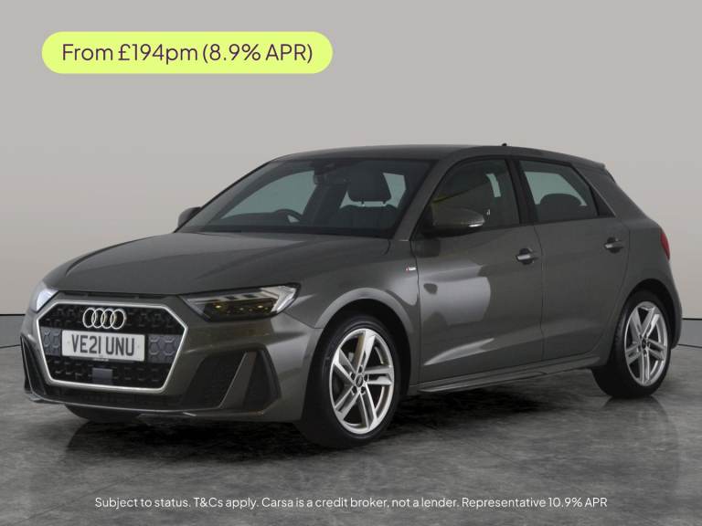 2021 Audi A1 1.0 TFSI 25 S line Sportback 5dr Petrol Manual Euro 6 (s/s) (95 ps) - CRUIS Hatchbac...