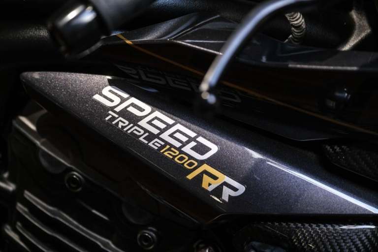 Triumph Speed Triple RR "Bond Edition" No: 49 of 60
