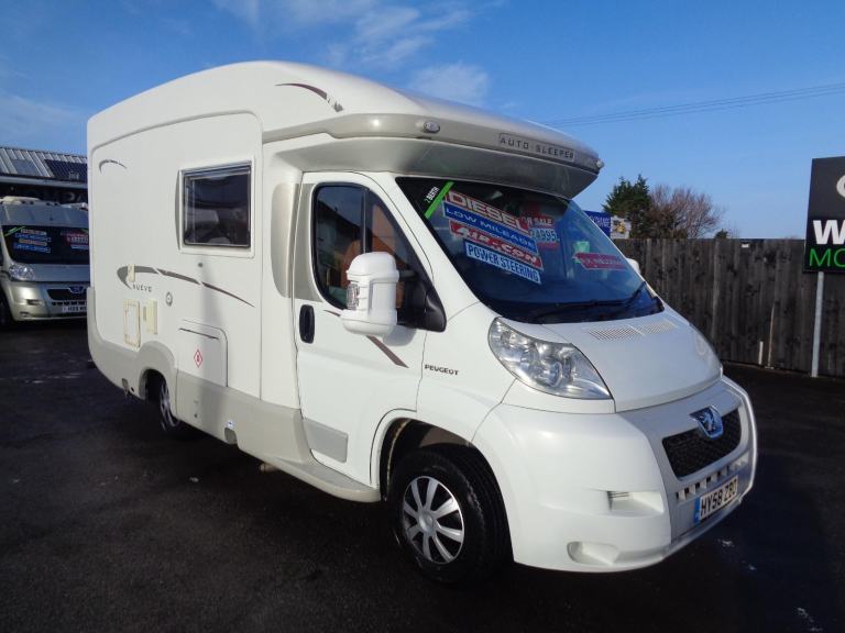 Auto-Sleepers Nuevo 2 Berth Puugeot Boxer DIESEL MANUAL 2008/58