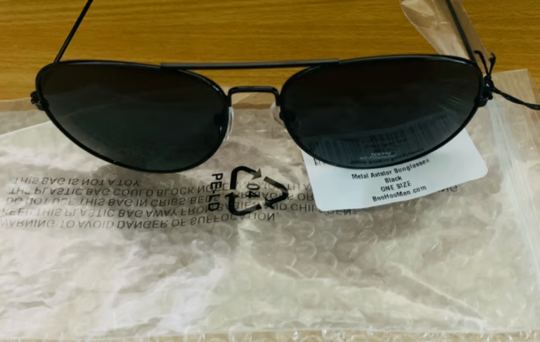 image for Men's black sunglasses