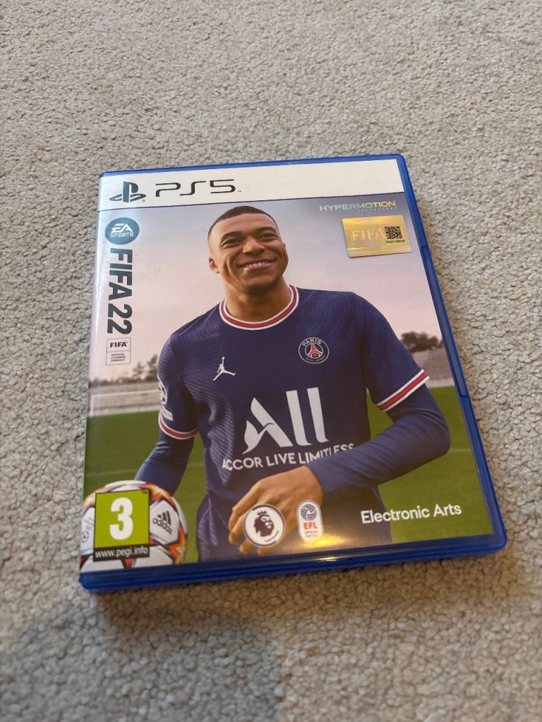 PlayStation 5 FIFA 2022 game 