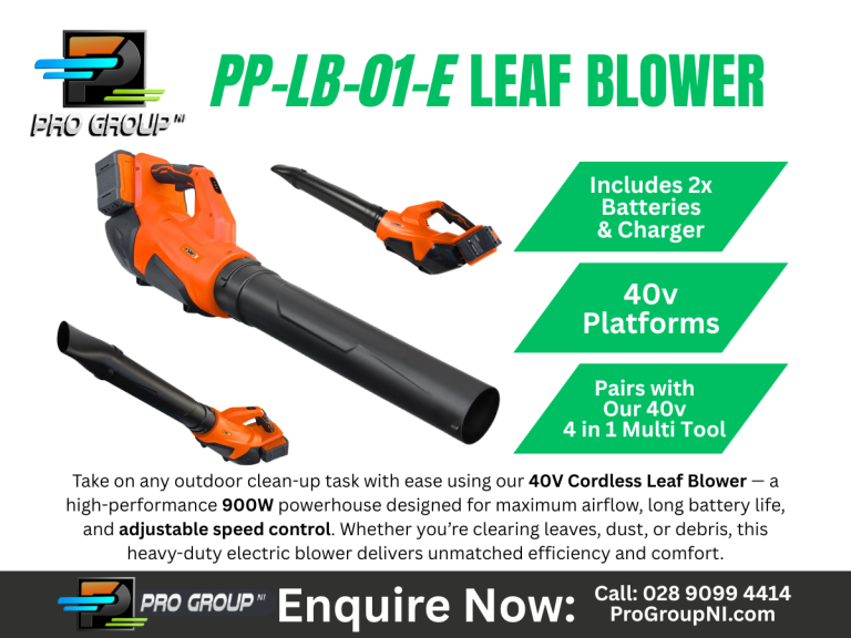 40V Portable Cordless Leaf Blower – Powerful Garden & Patio Cleaning Tool with Batter