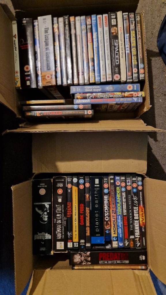 Planet Earth Blu Ray Collection and a bundle of Assorted DVD Boxsets etc