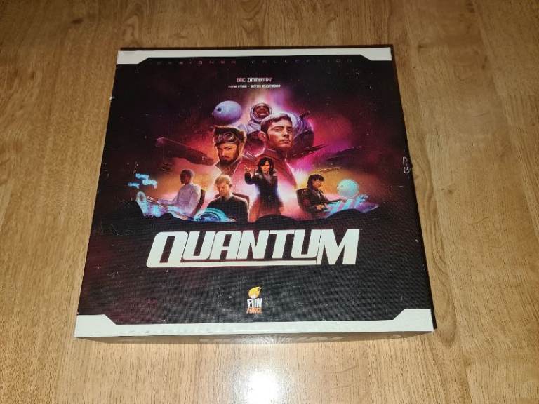 Quantum Board Game – Designer Edition, Fair Condition