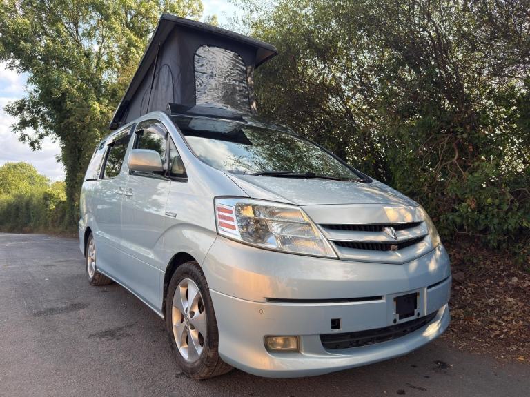 2003 Toyota Alphard Hybrid POP TOP 4 BERTH FULL CAMPER CONVERION LOW MILES