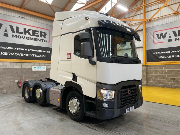RENAULT T460 COMFORT *EURO 6* 6X2 TRACTOR UNIT – 2018 – PO18 VKG
