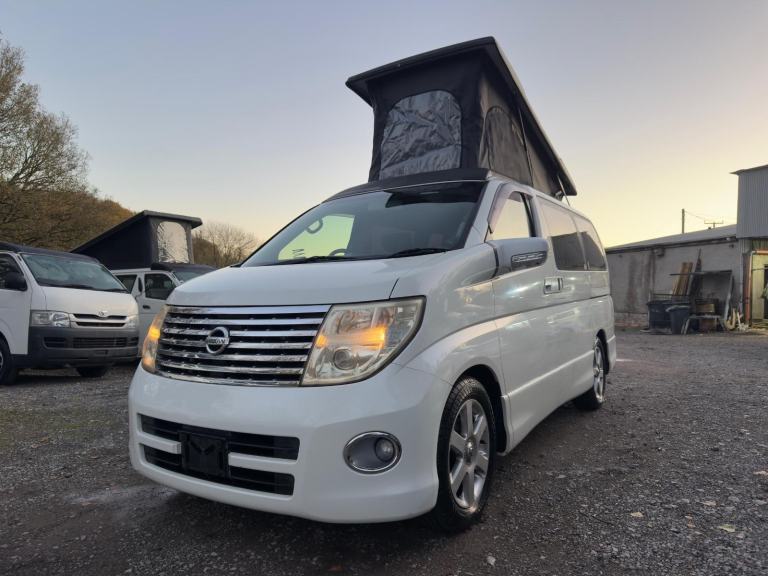 2006 Nissan Elgrand POP TOP 4 Berth New Full Camper Conversion