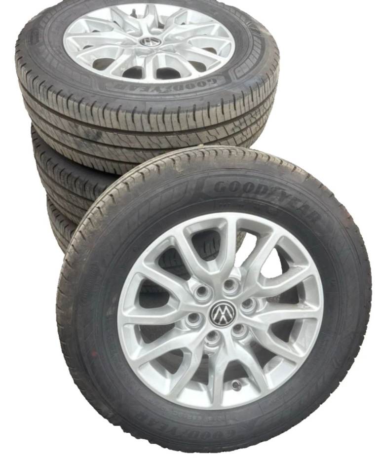 Brand New Genuine VW Transporter T7 16” Alloy Wheels - Goodyear 215/65/16