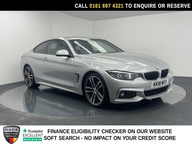 2018 BMW 4 Series 2.0 420i M Sport Coupe 2dr Petrol Auto Euro 6 (s/s) (184 ps) Coupe Petrol Autom...