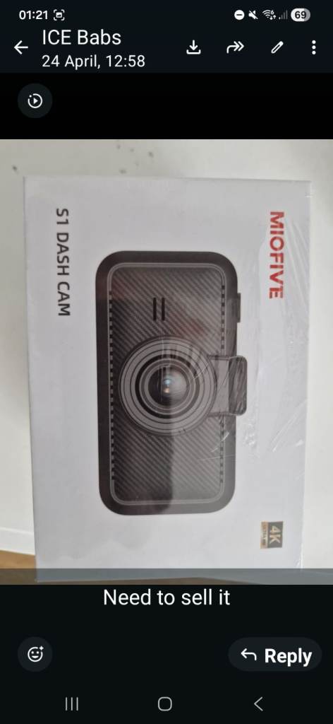 Brand New MIOFIVE Dsah Cam